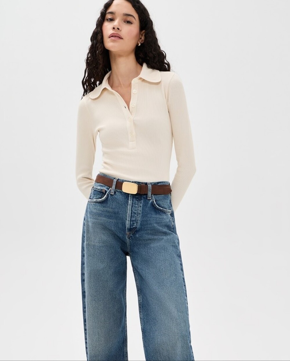 Citizens Of Humanity Brea 60's Polo Top